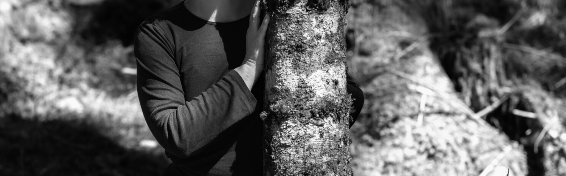 Kristina Grandits in der Natur
